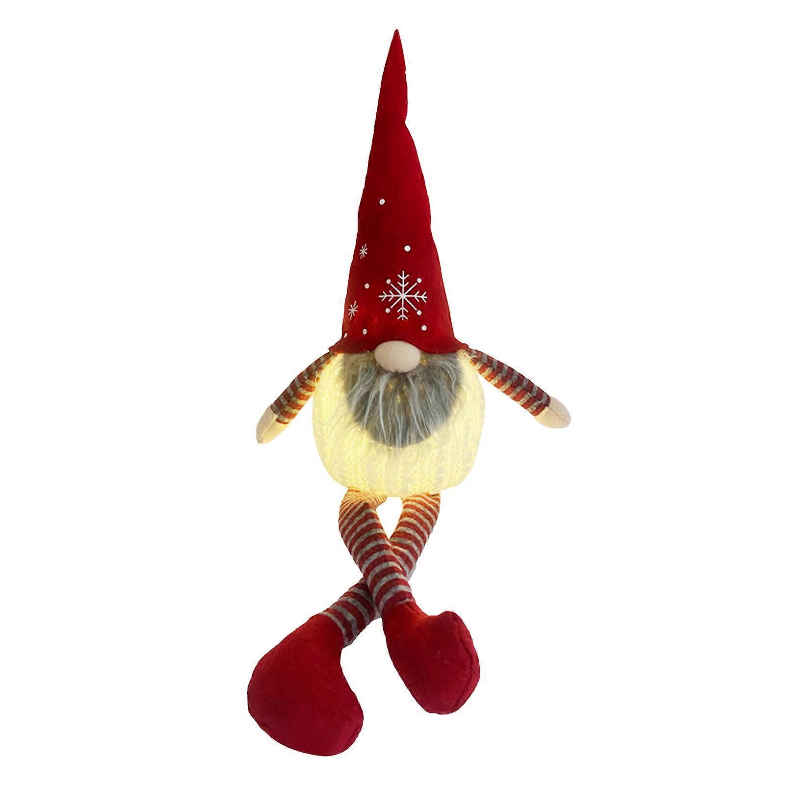 ハロウィン、顔のないドワーフ人形、ハロウィーン、顔のないノーム、人形の装飾品、感謝祭、ハロウィーン、クリスマスパーティー、D、赤