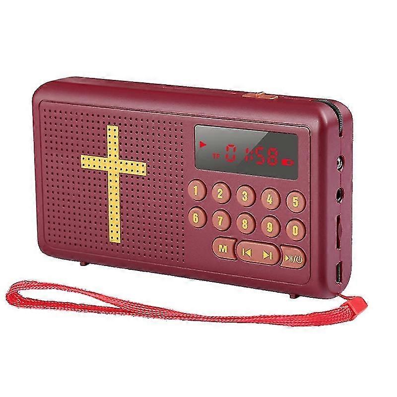 The Talking Audio Bible Player Audio with Rechargeable Battery 20 hz - 20 KHZ