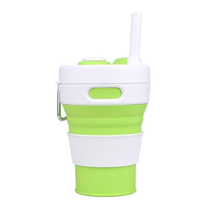 350ML Folding Portable Silicone Telescopic Drinking Coffee Cup Multi-function Silica Cup Travel
