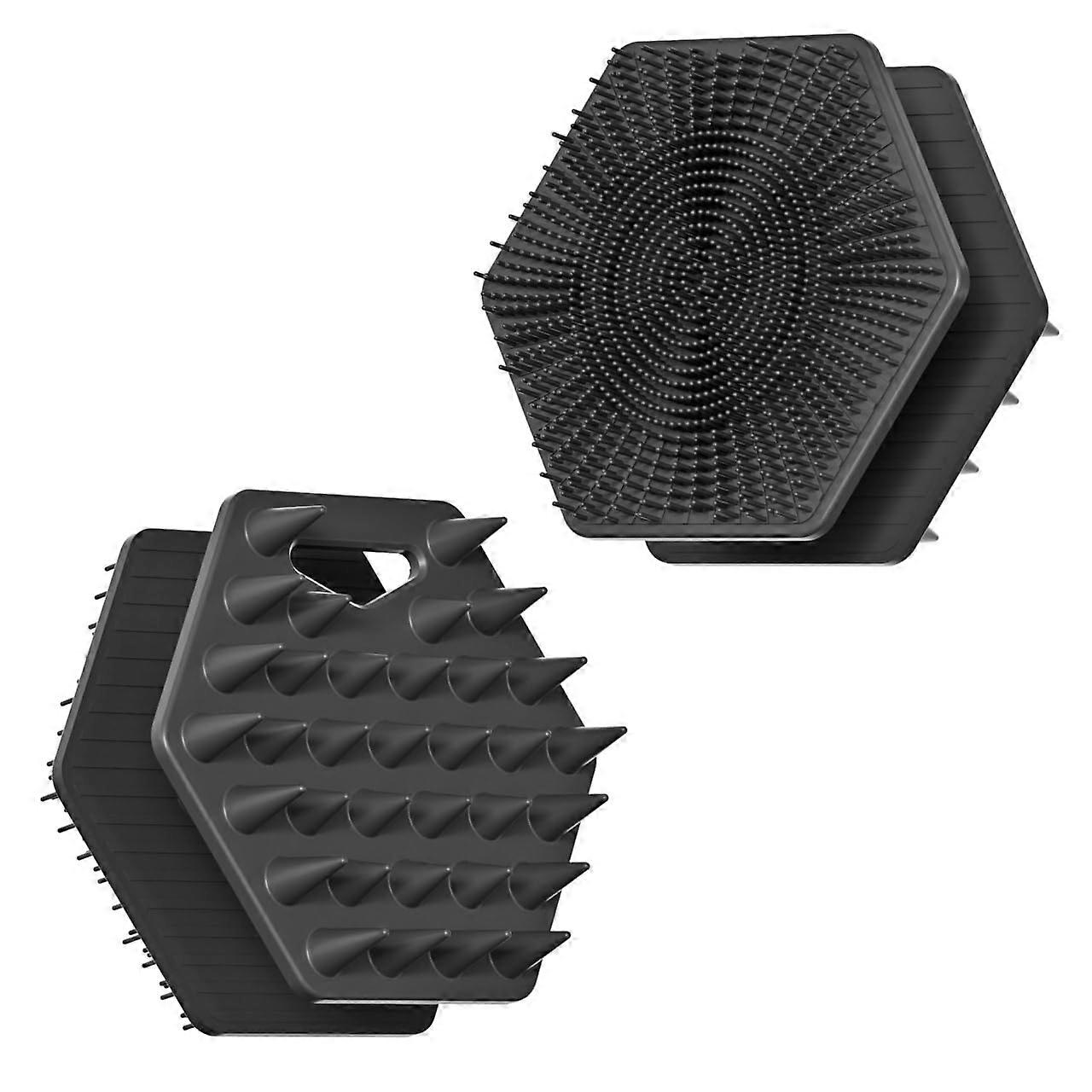 Double-Sided Silicone Body Exfoliating Massage Brush