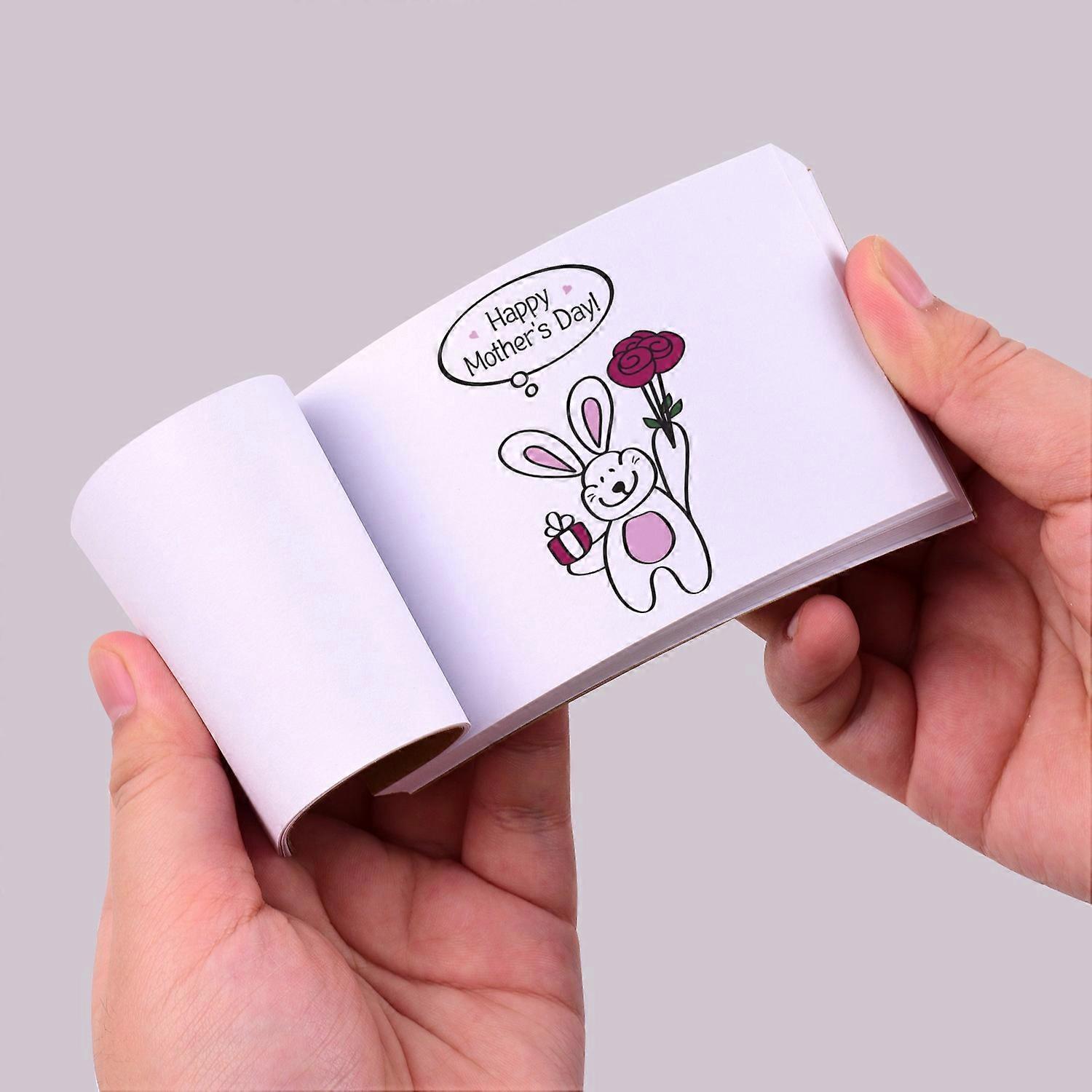 Portable Flip Book Kit with Light Pad Tablet LED Light Box 3 Level Brightness Control 300 Sheets Fli