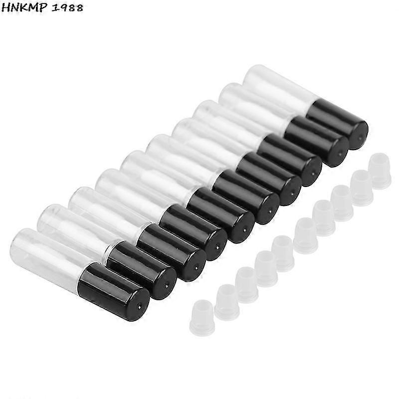 10pcs/lot Diy Lip Balm Tube Container With Cap Empty Lipstick Bottle Lipgloss Tube Cosmetic Sample Container