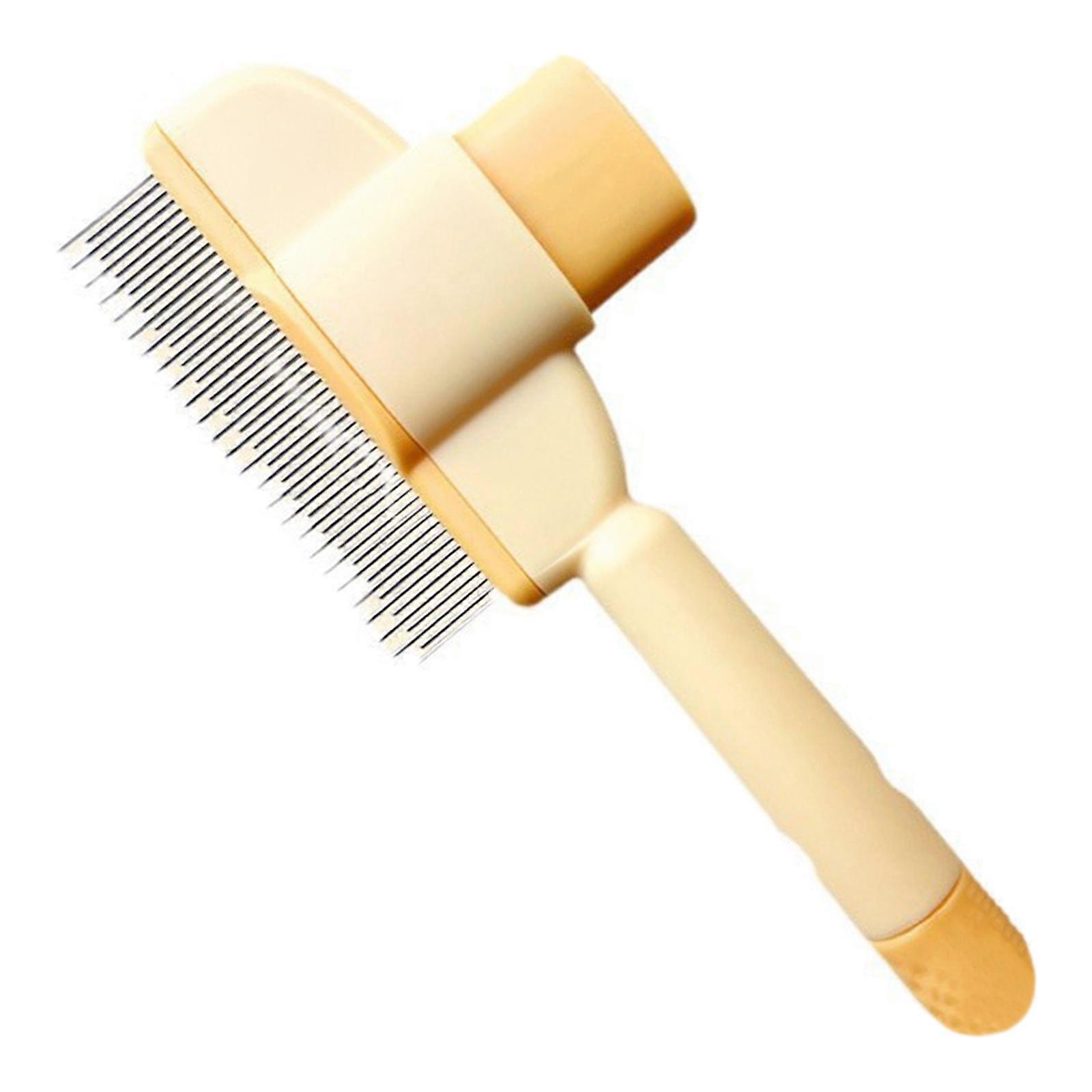 Yellow Cat Comb for Flea & Hair Extraction
