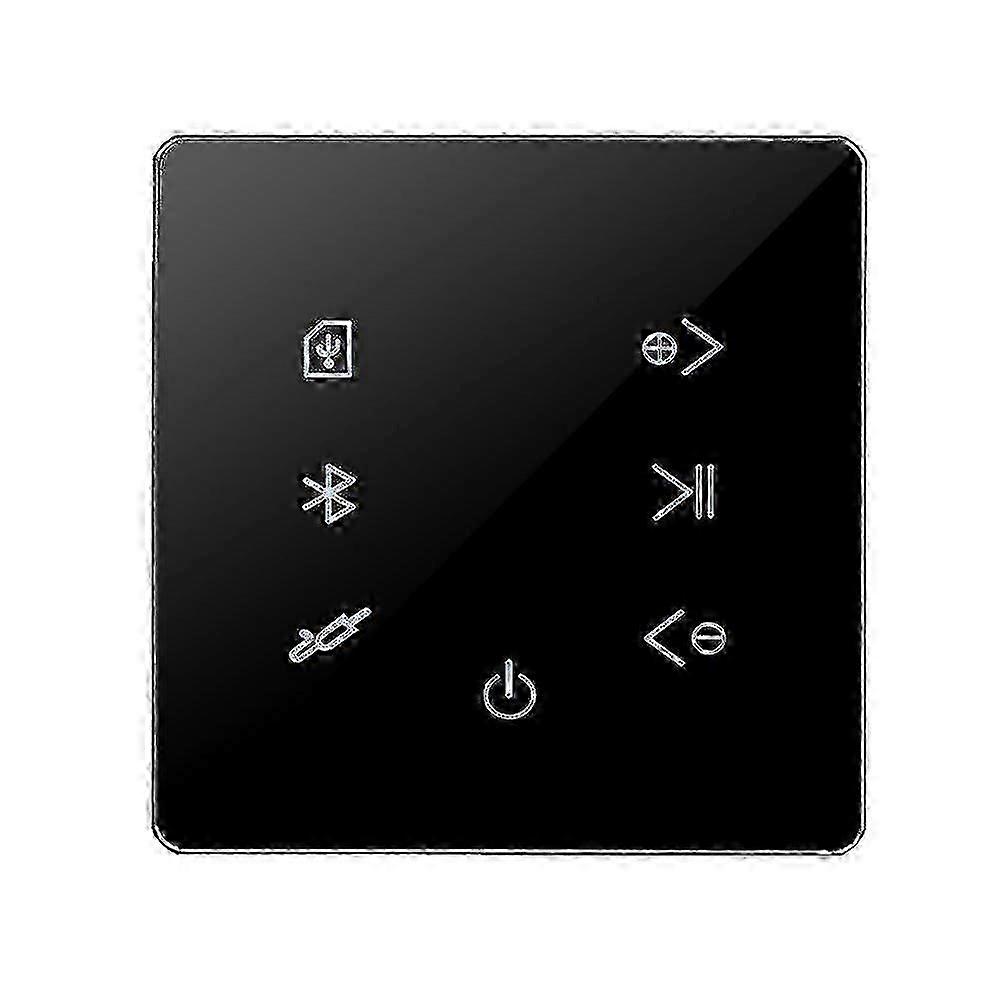 Bluetooth Amplifier In Wall Usb Sd Card Music Panel Background Audio System Stereo Hotel Restaurant