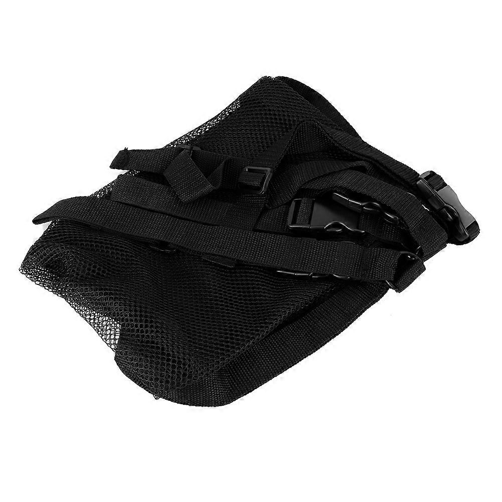 Black Car Storage Mesh Pouch Bag Organizer Net Tool Holder for Universal Vehicle Compatibility, Durable Material, Compact Design