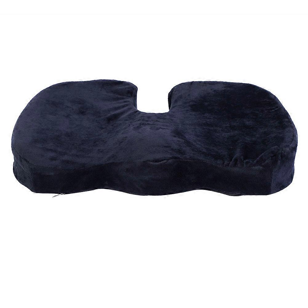 Memory Foam Hip Cushion Ergonomic Seat Cushion for Pain Relief, Sciatica Support, Office & Home Use, Black