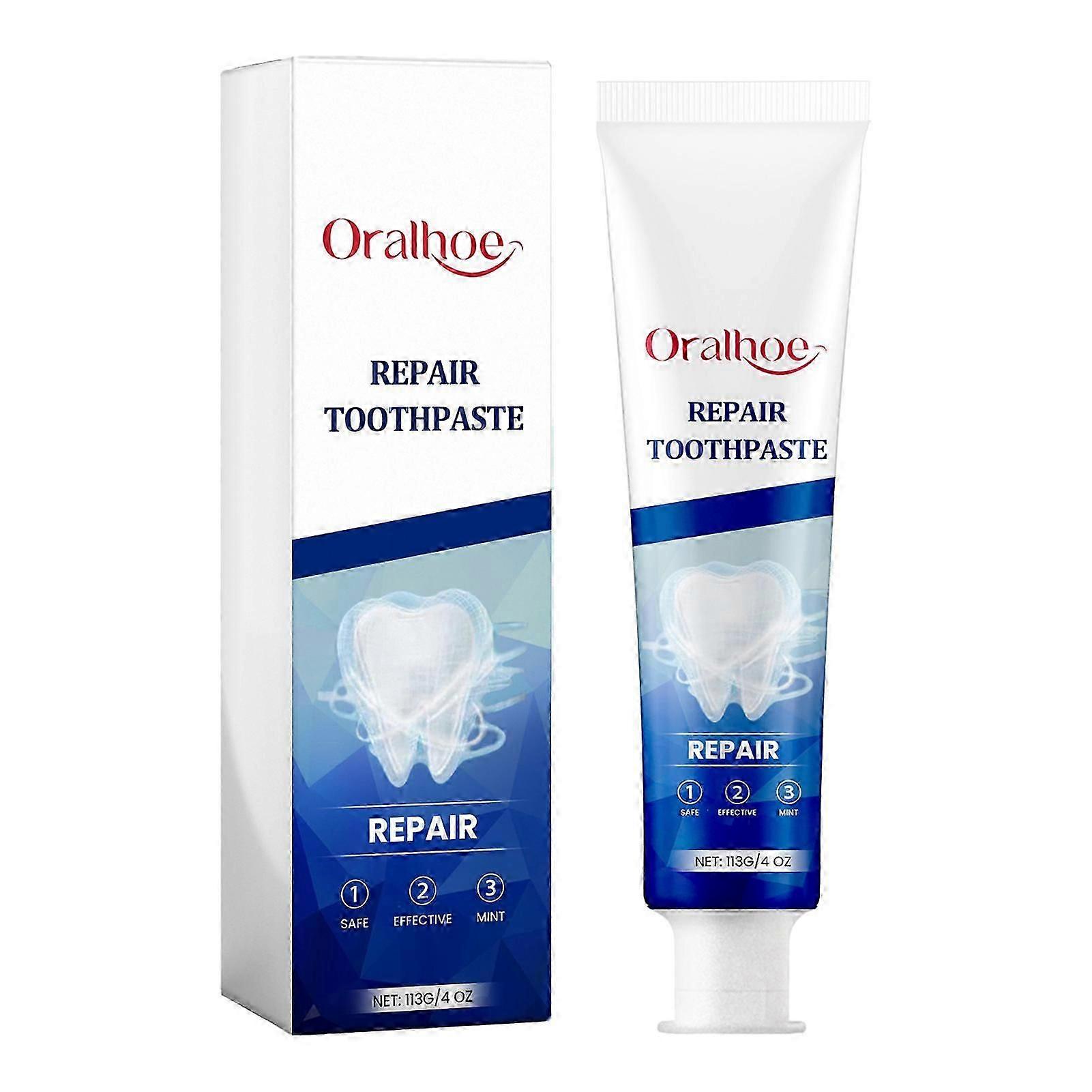 Green-Bamboo Flavored Repair Toothpaste Removing Bad Odor Toothpaste for Oral Caring