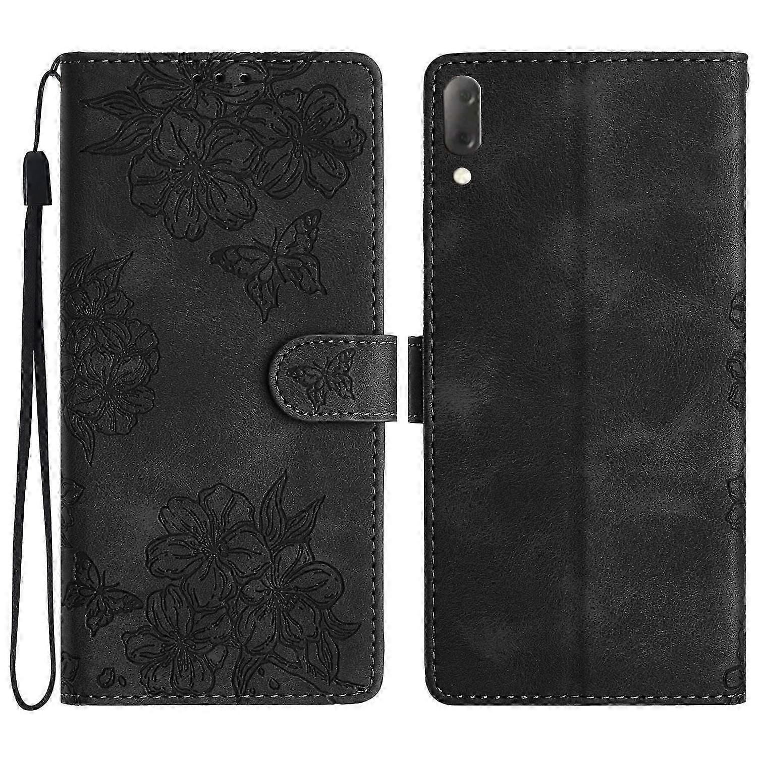 Cherry Blossom Butterfly Case compatible Sony Xperia L3