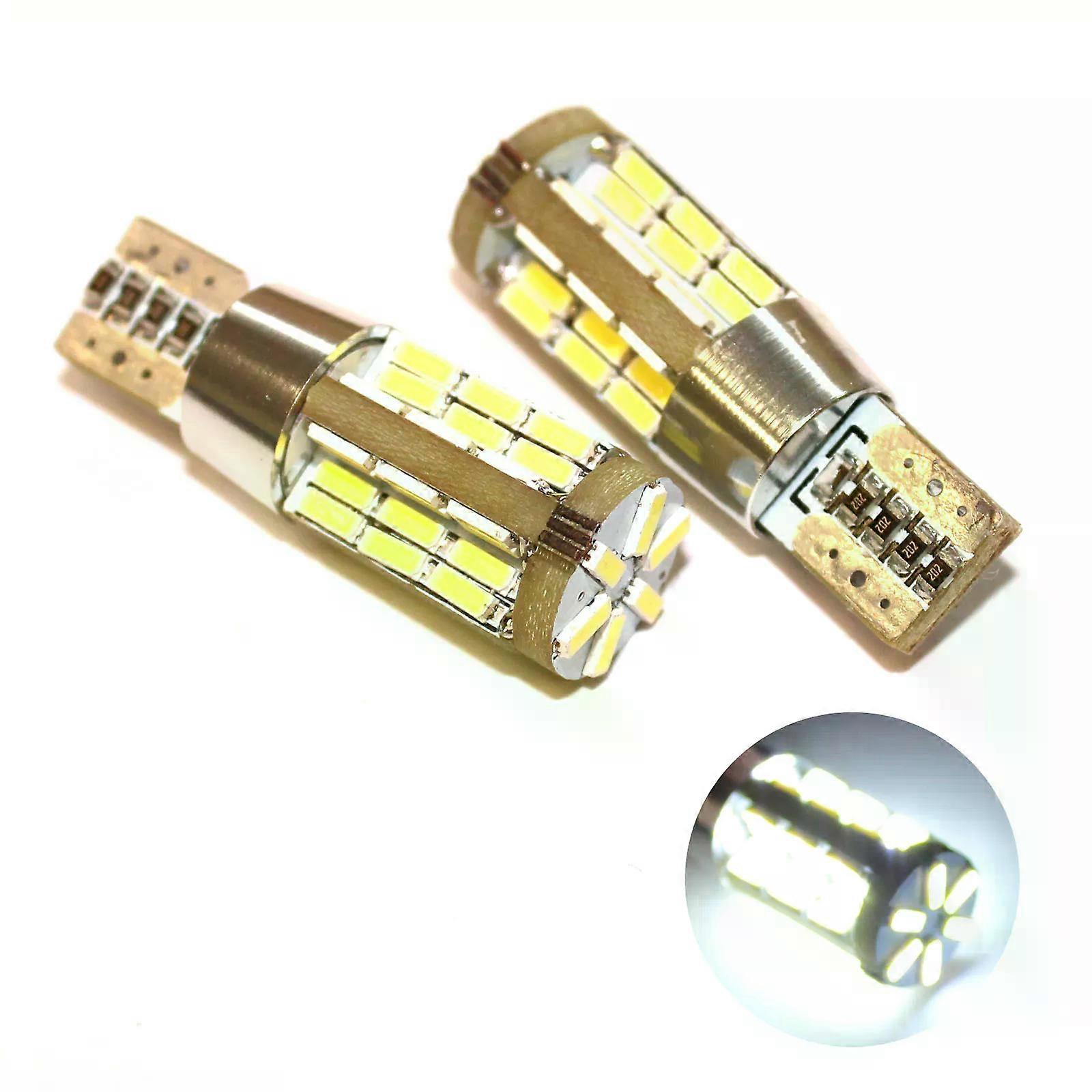 Fits Mercedes E-Class W212 E 200 CGI White 54-SMD LED Number Plate Light Bulbs