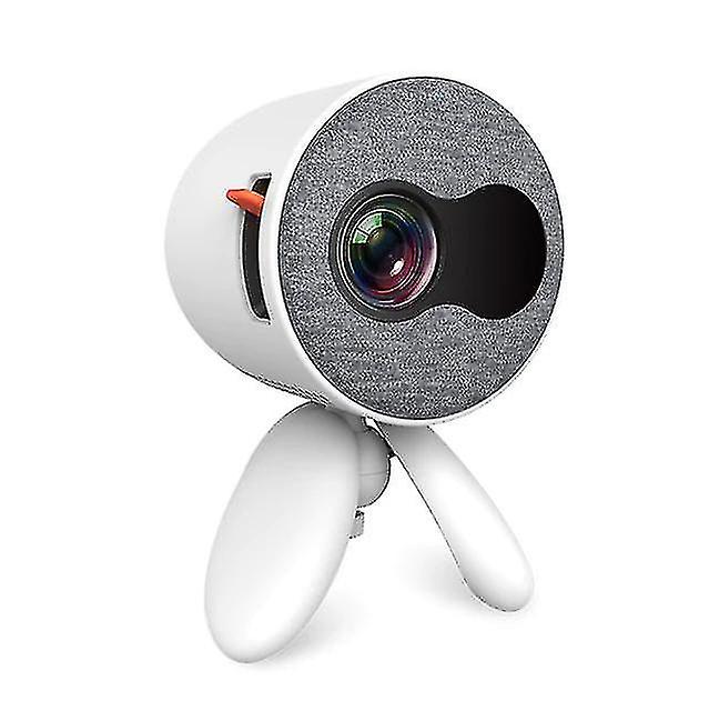 Portable Usb Led 1080p Hd Bedroom Projector(white)