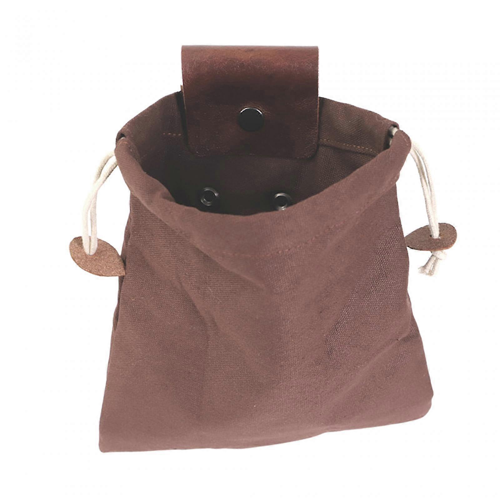 Outdoor Foraging Bag Fruit Picking Pouch Multipurpose Canvas Pouch with