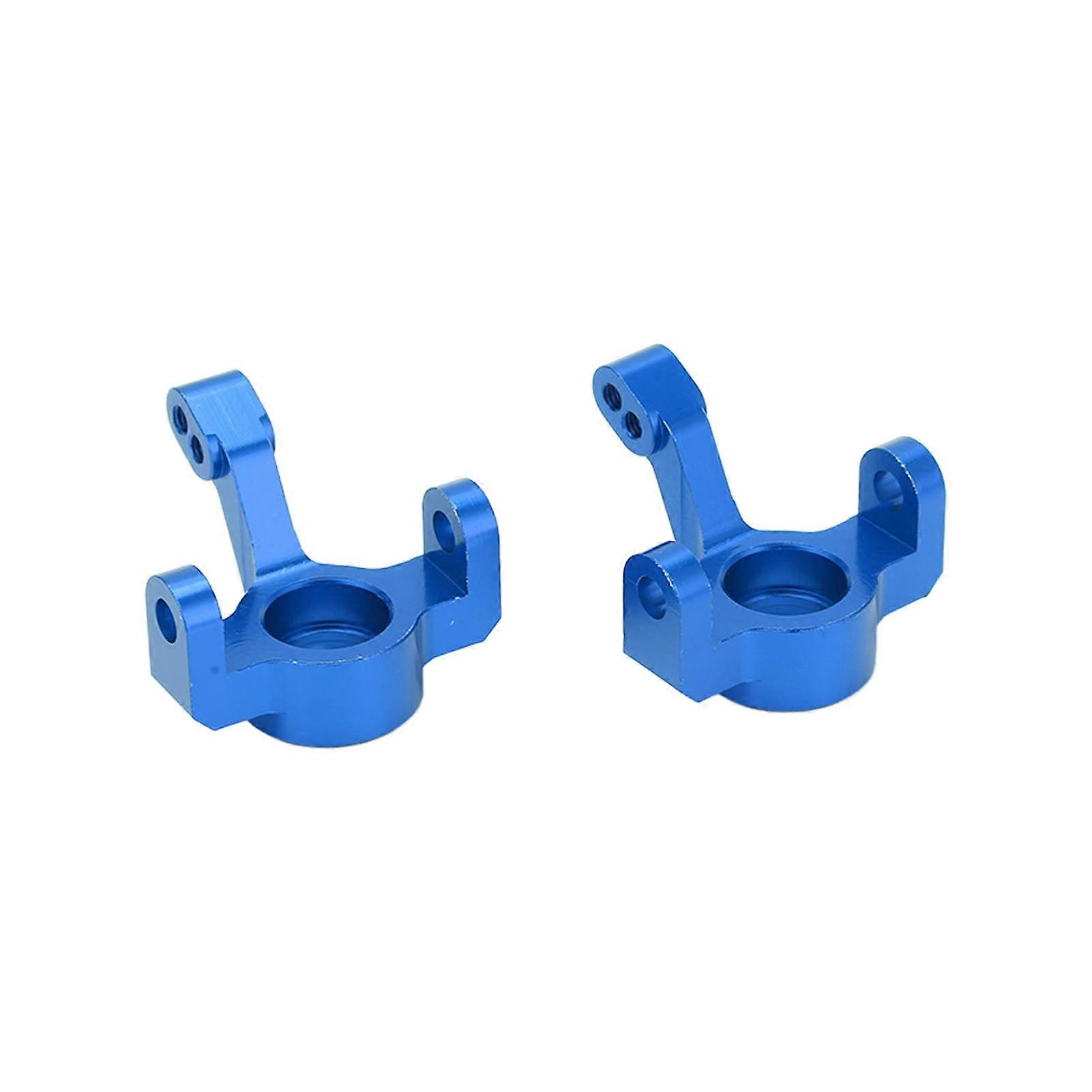 RC Metal Steering Cup Aluminium Alloy Lightweight Easy Installation Steering Hub Carrier for Traxxas LaTrax TetonBlue