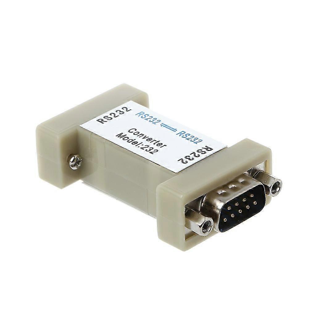 RS232 to RS232 Serial Port Isolator Optic Electric Adapter to Protect PC RS-232