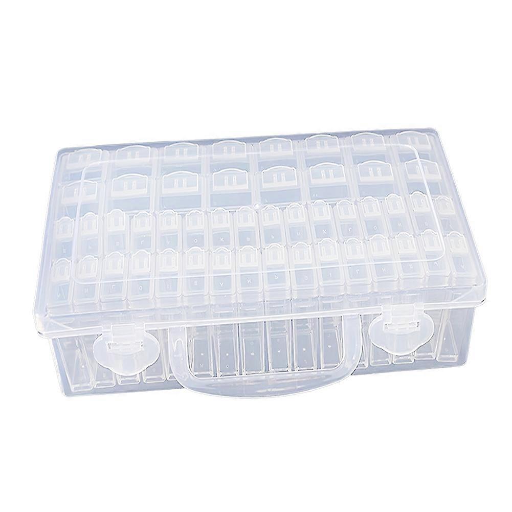 48 Slots Diamond-Painting Storage Containers, Diamond Art Portable Bead Storage Boxes for Diamond-Pa