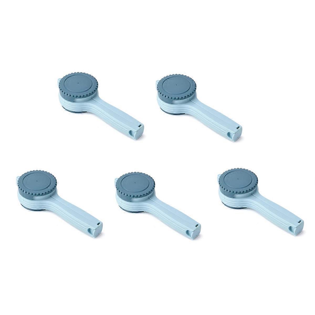 Sealing and Pouring Bag Clamp Reusable Storage Sealing Clip Potato Chip Bag Holder with Pouring Nozz