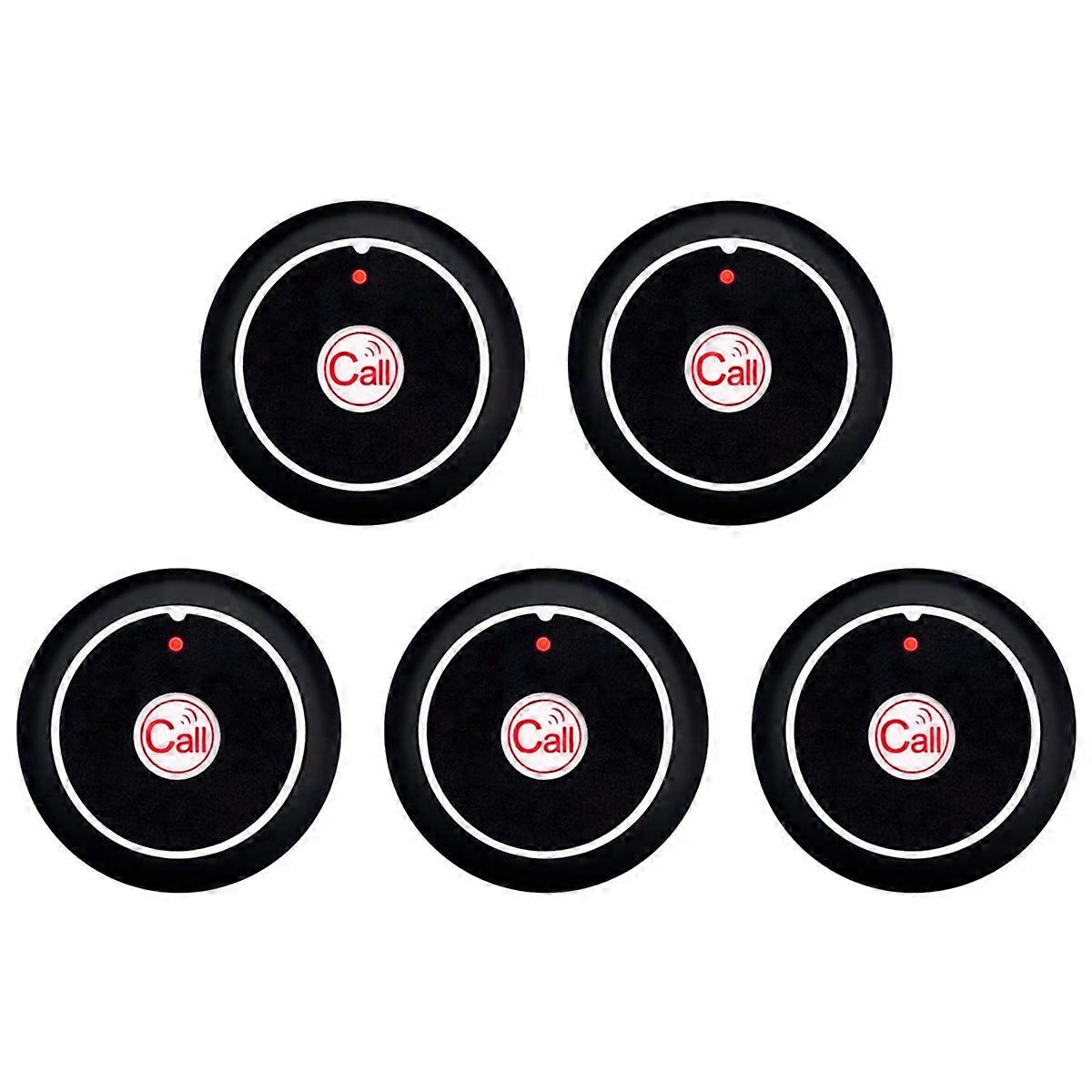 Restaurant Pager Wireless Waiter Transmitter 433MHz Black B
