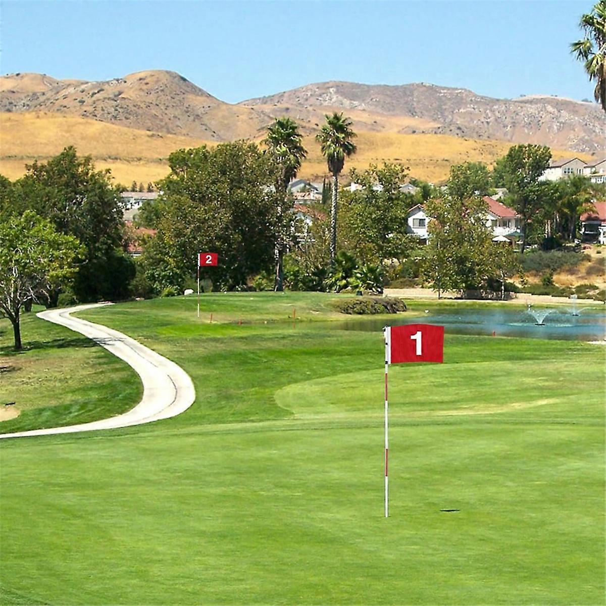 Golf Flagstick Golf Flag Golf Putting Flag for Backyard Practice Putting Green