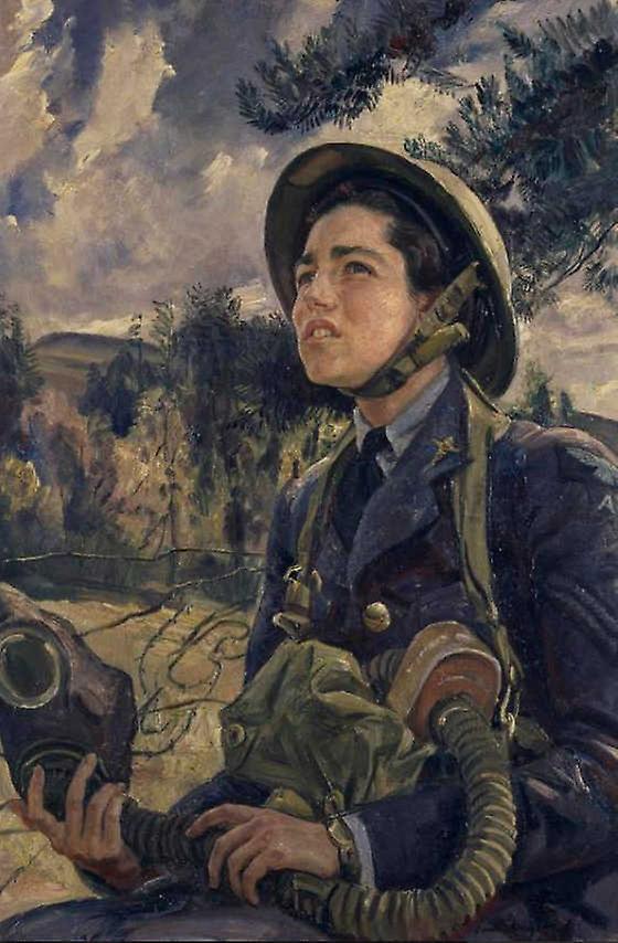 Corporal Daphne Pearson-laura Knight World Classic Art Reproductions, Modern Hd Art Print Poster, Canvas Prints Wall Art For Home Decor Pictures (unfr