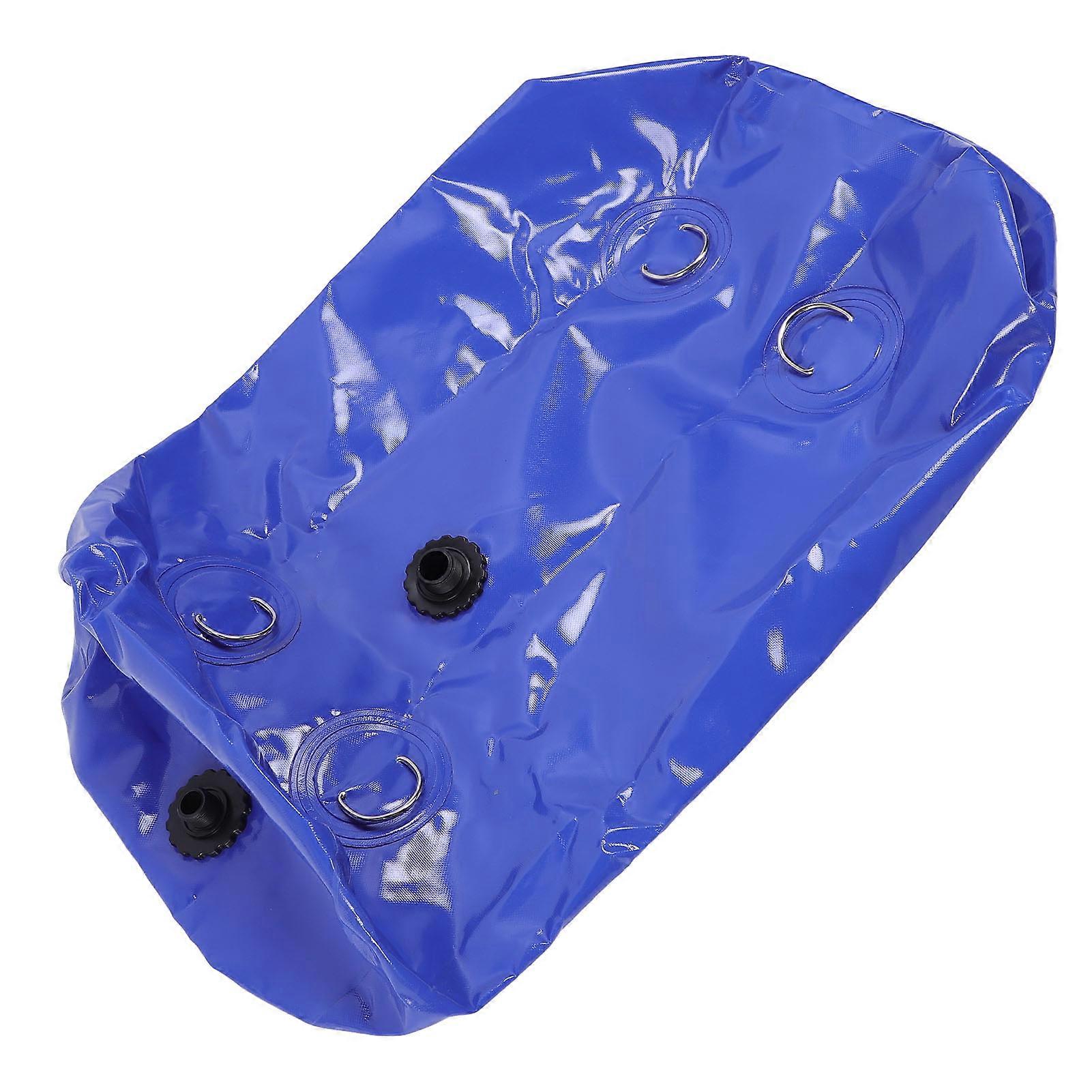 110 literes nagy PVC víztároló hólyag összecsukható hordozható tartály