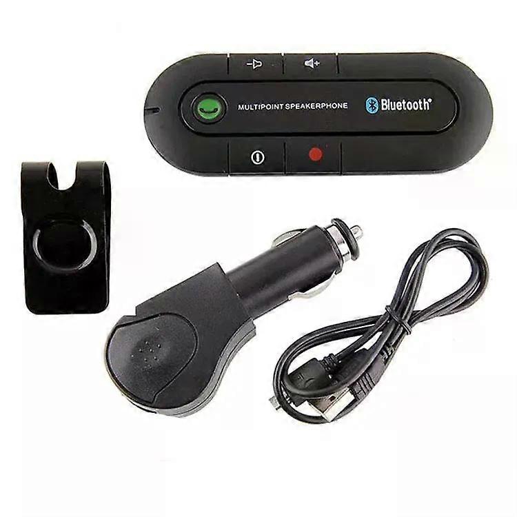 Wireless Bluetooth Speakerphone V41 Car Kit Handsfree Music Receiver Auto AUX Audio MP3 Music Receiver Universal Streaming