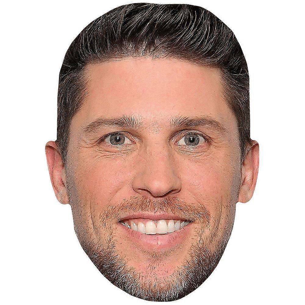 James Denny Hamlin (Smile) Big Head. Larger than life mask.