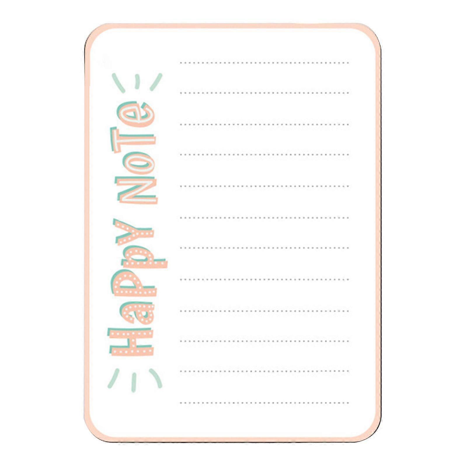 A4 Size Magnetic Whiteboard White Board Daily Calendar Reminder