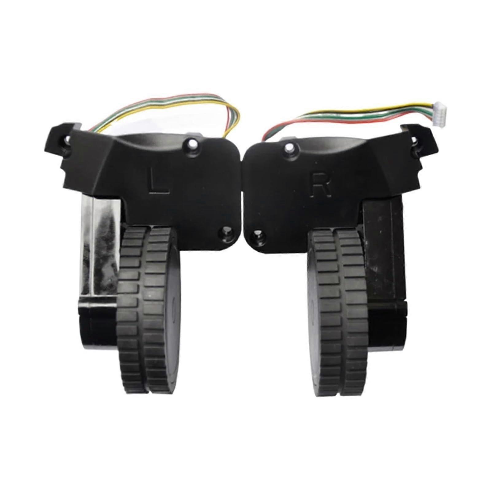 Robot Vacuum Cleaner Wheel Assembly for HONITURE Q6 - Left and Right Wheel Parts and Accessories in Color L+R
