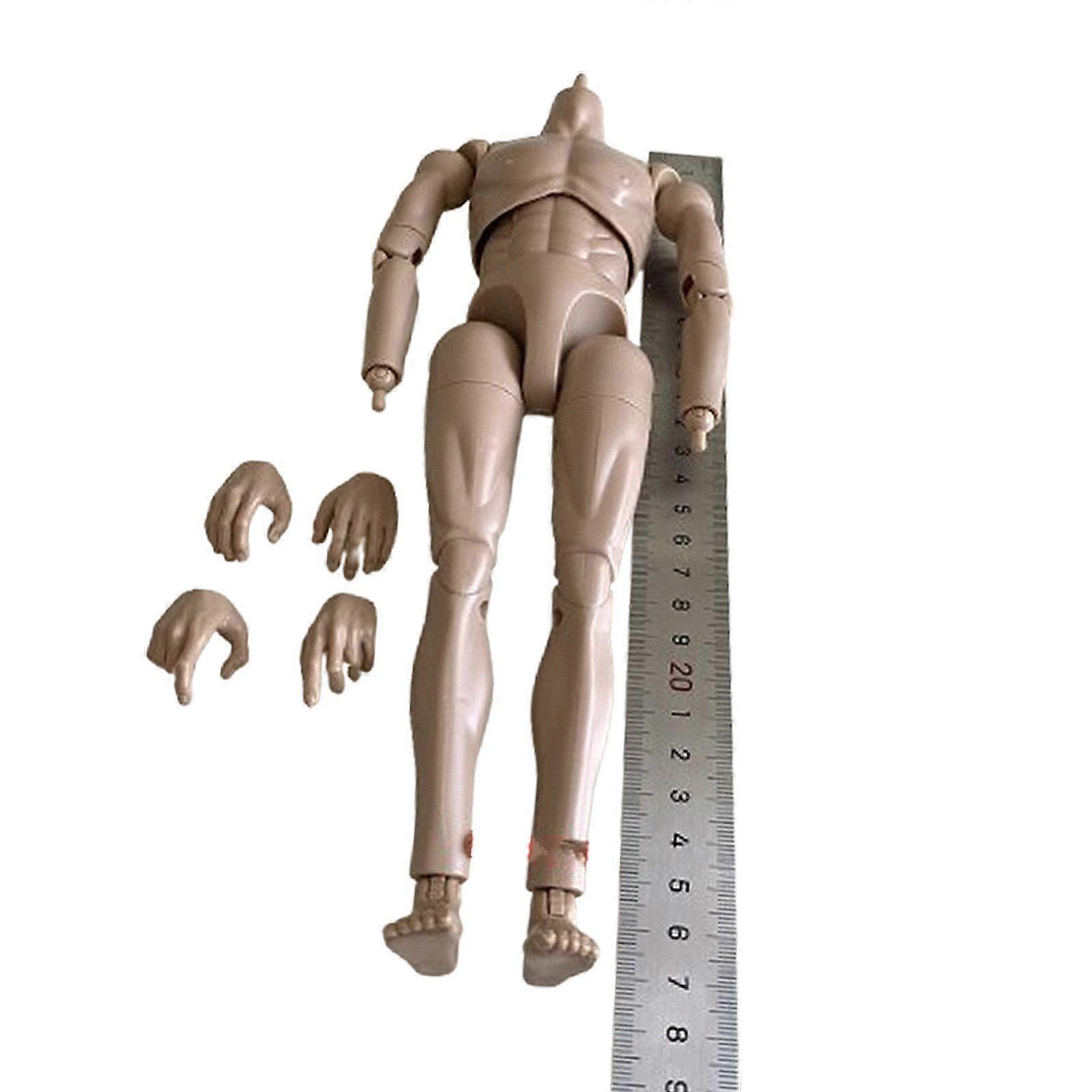 1/12 مقياس جسم العضلات الذكور ل 6 "نموذج جنود شكل عمل ألعاب دمية رجل