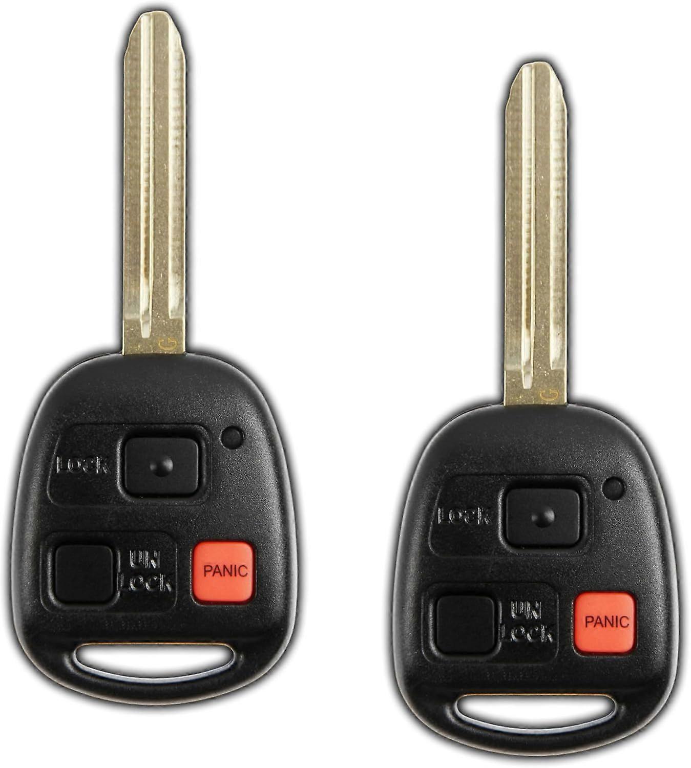 High quality brand new 2X Key Fob Replacement for 2010 2011 2012 2013 2014 2015