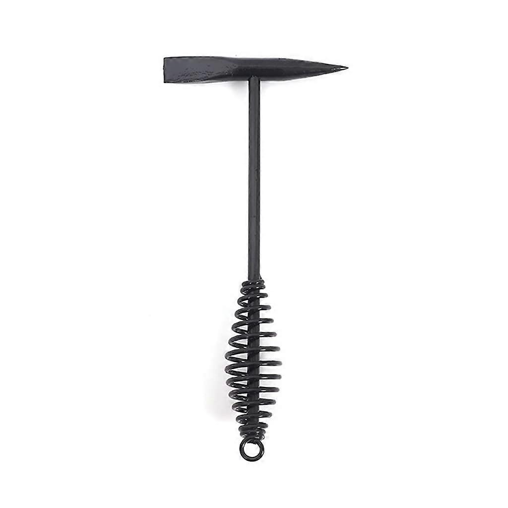 Spring Handle Welding Chipping Hammer, Shock Reducing Anti-Rust Tool with Comfortable Grip for Welders and Metalworkers