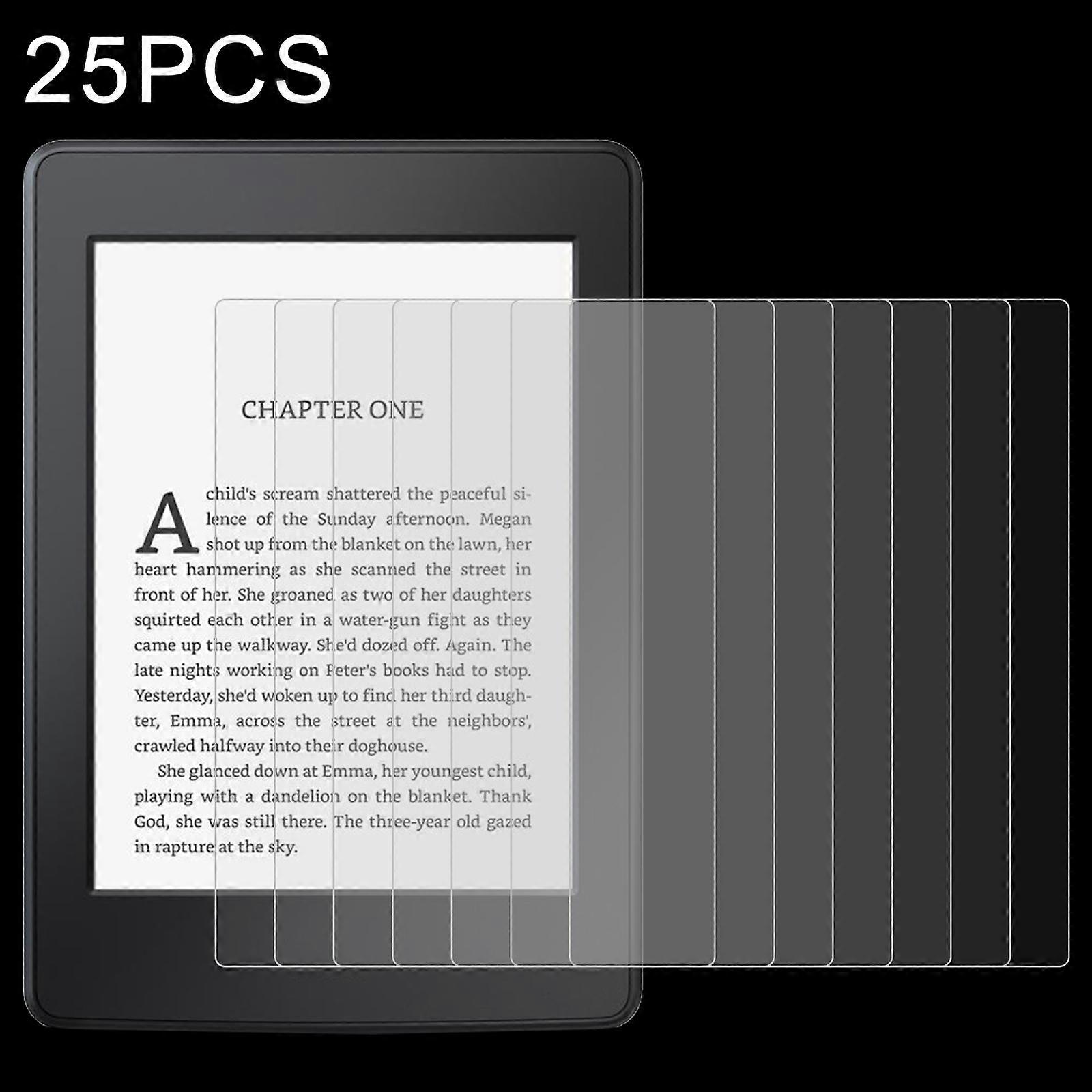 25 STÜCKE 9H 2,5D Explosionsgeschützte gehärtete Tablet-Glasfolie für Amazon Kindle Paperwhite 3 / 2 / 1 Für Amazon Kindle Paperwhite 3 / 2 / 1 (25 Stück)