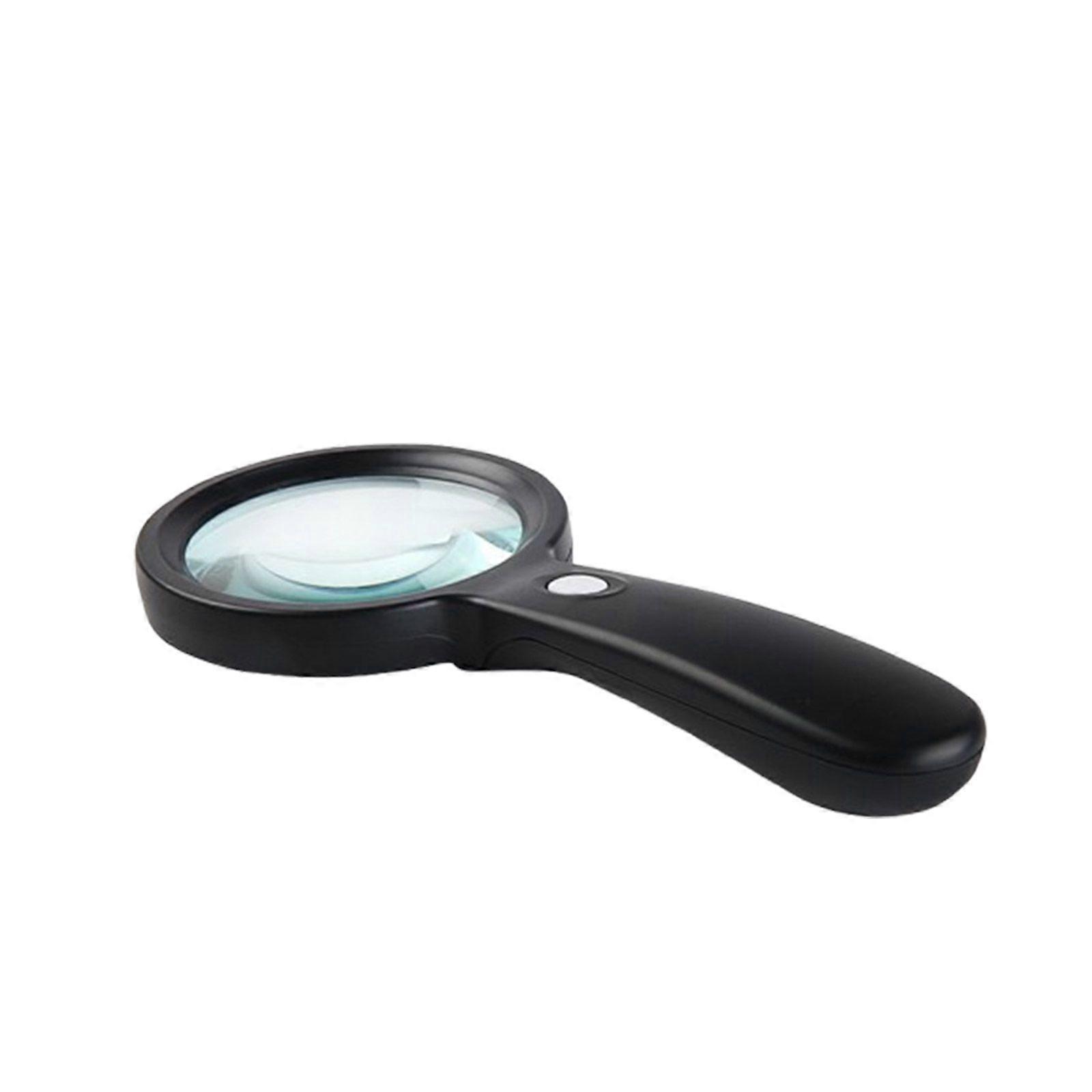 Magnification magnifying glass with light 10X magnifying glass 12 LED illuminated large handheld magnifying glass reading magnifying glass