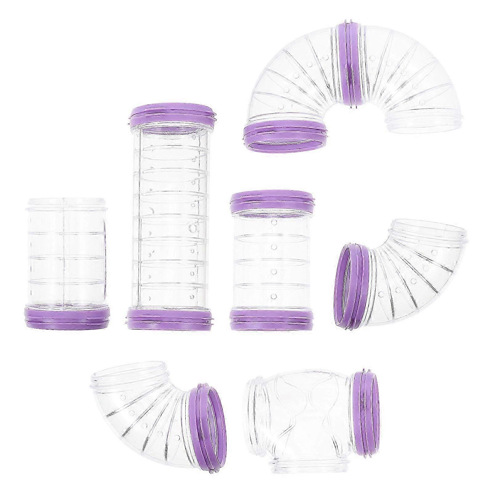 1 sada Křeččí bludiště Trubka Krysí klec Vnější trubka Krysí bludiště Tunel DIY klec Tunel Křeček Dodávka