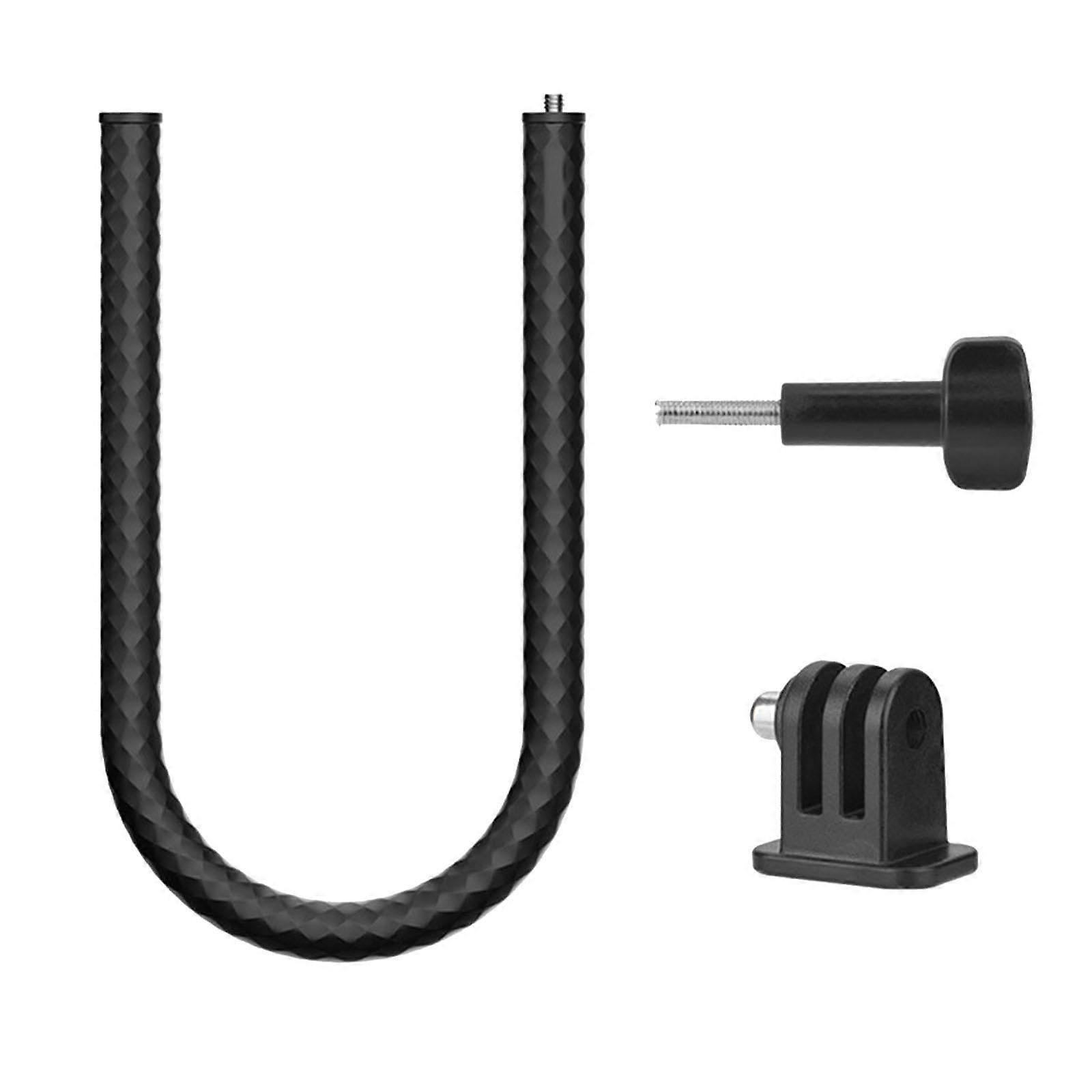 Flexible Mount Clamp Bracket for Handheld Cameras, Bendable Design for Bikes, Adjustable and Twistable Compatibility
