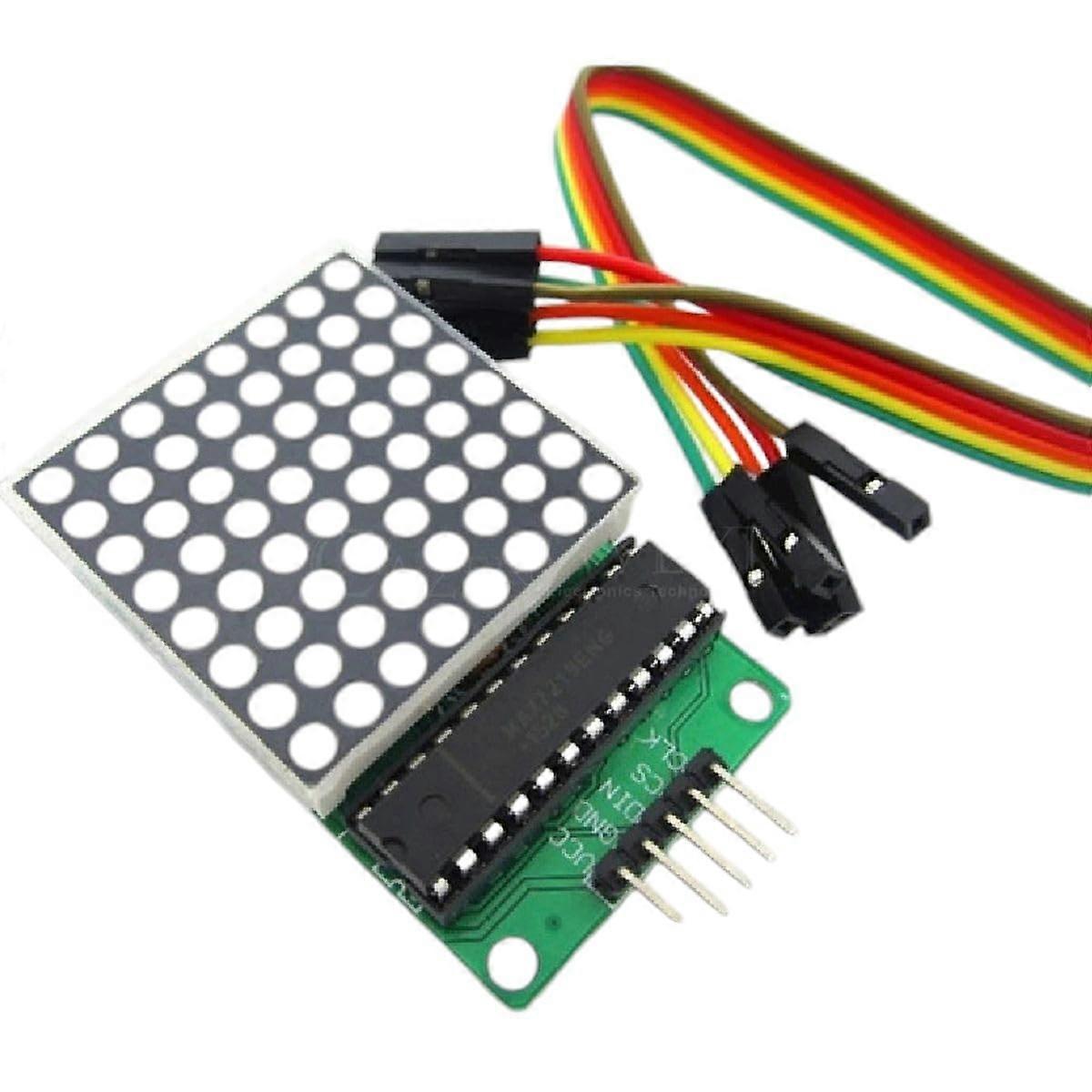 MAX7219 Dot LED Matrix Module Kit 5pcs for MCU LED Display Control 2025 High Quality Compatible with Arduino