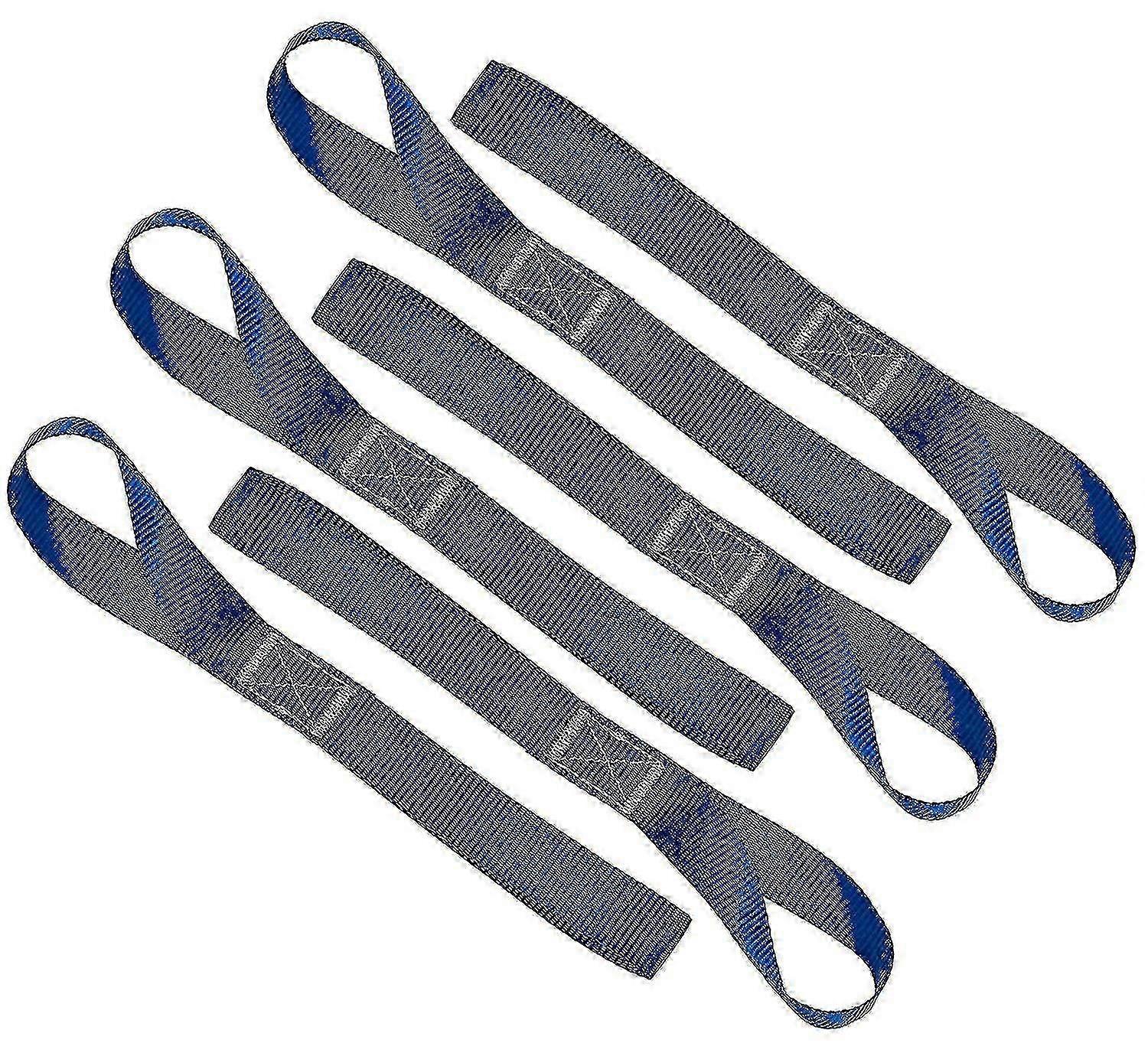 Soft Loop Tie Down Straps - 1,500 Load Capacity- 6 Pack - Loops For Dirt Bikes,blue Xxf