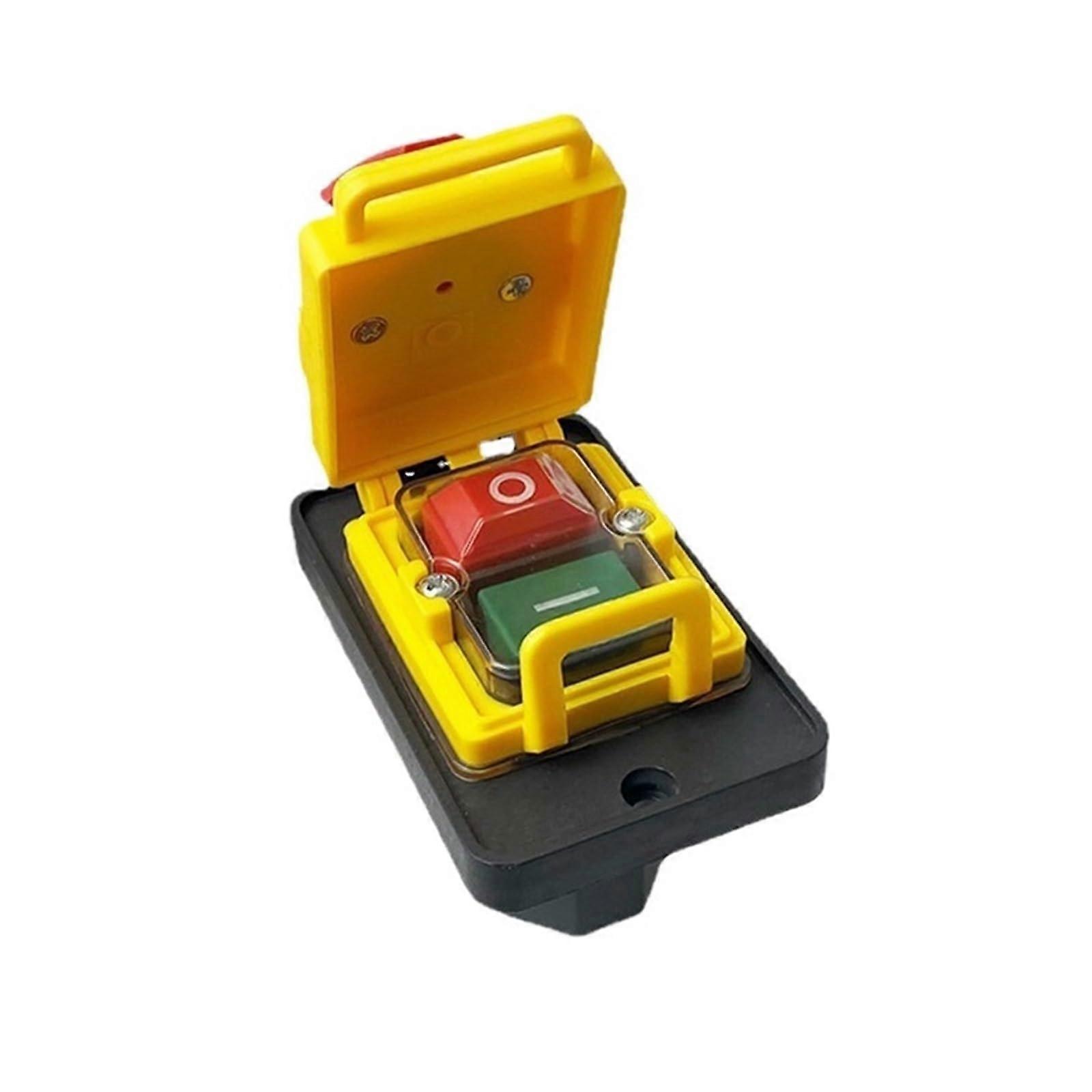 Electromagnetic Switch Overload Protection Starter On Off 400V 7 P with Protection Cover YCZ4A