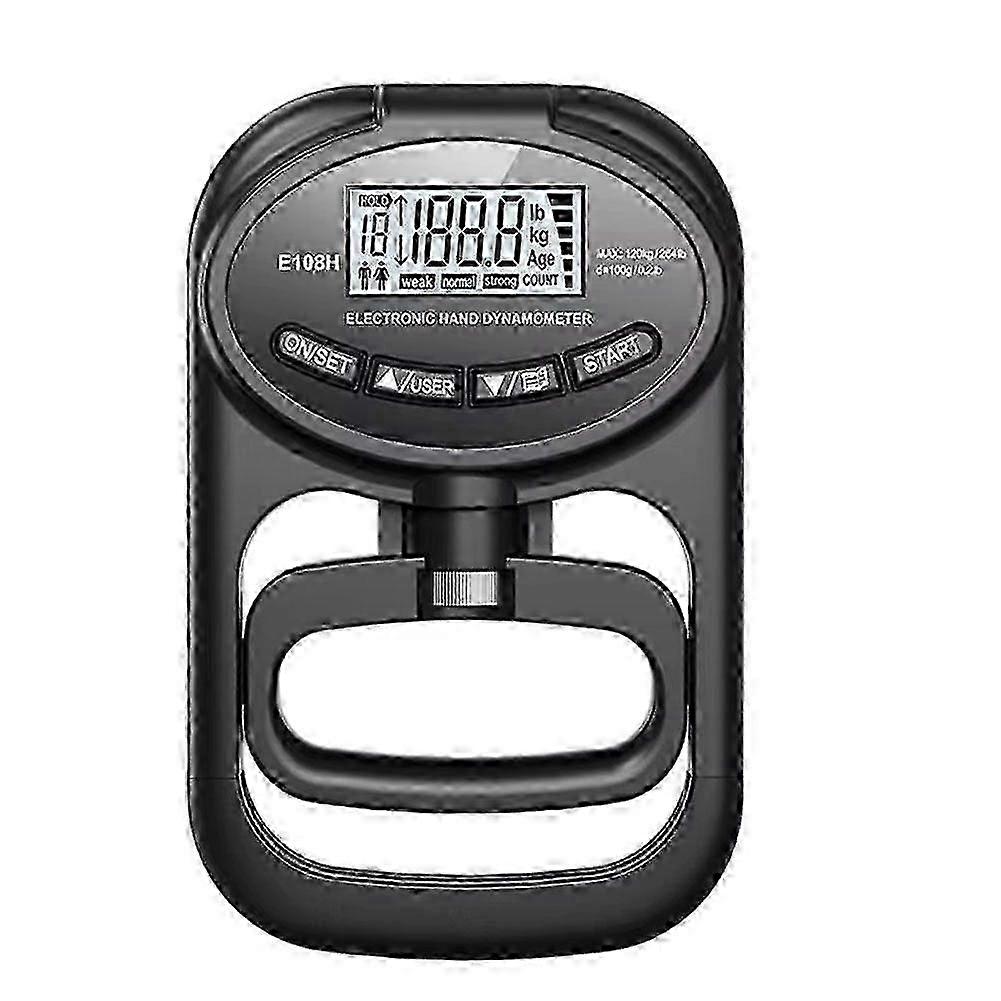 Digitale Handdynamometer Grips Strength Trainer 265 Lbs Oplaadbare Elektronische Gripversterker