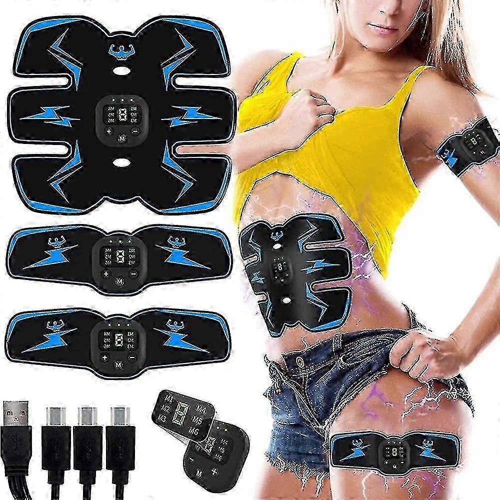 Fitness Ab Belt με τεχνολογία Electric Pulse για Άνδρες & Γυναίκες