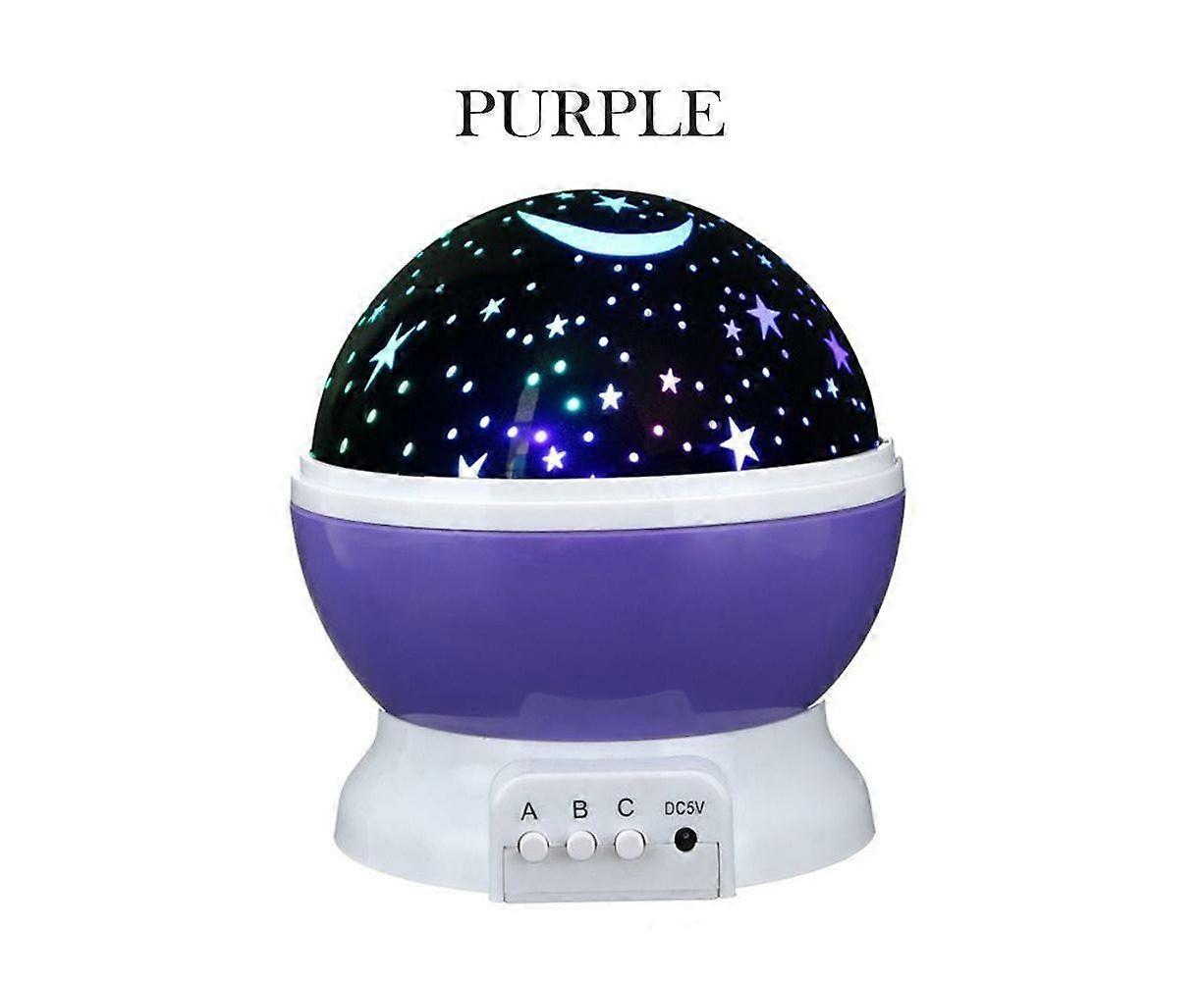 子供のための魔法のユニコーン星空プロジェクターナイトライト - 4色、9モード、USB、電池駆動