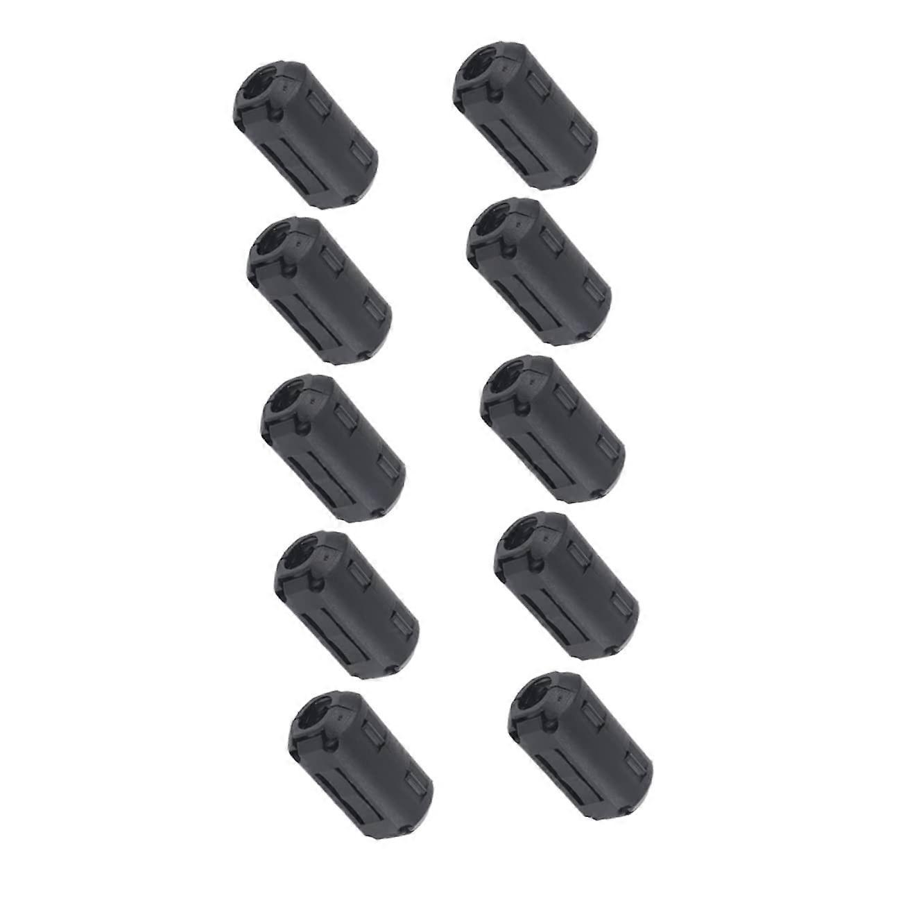 Cable Plastic Clip with Removable Ferrite Core for Noise Reduction - 10pcs Cable Filters for EMI Suppression