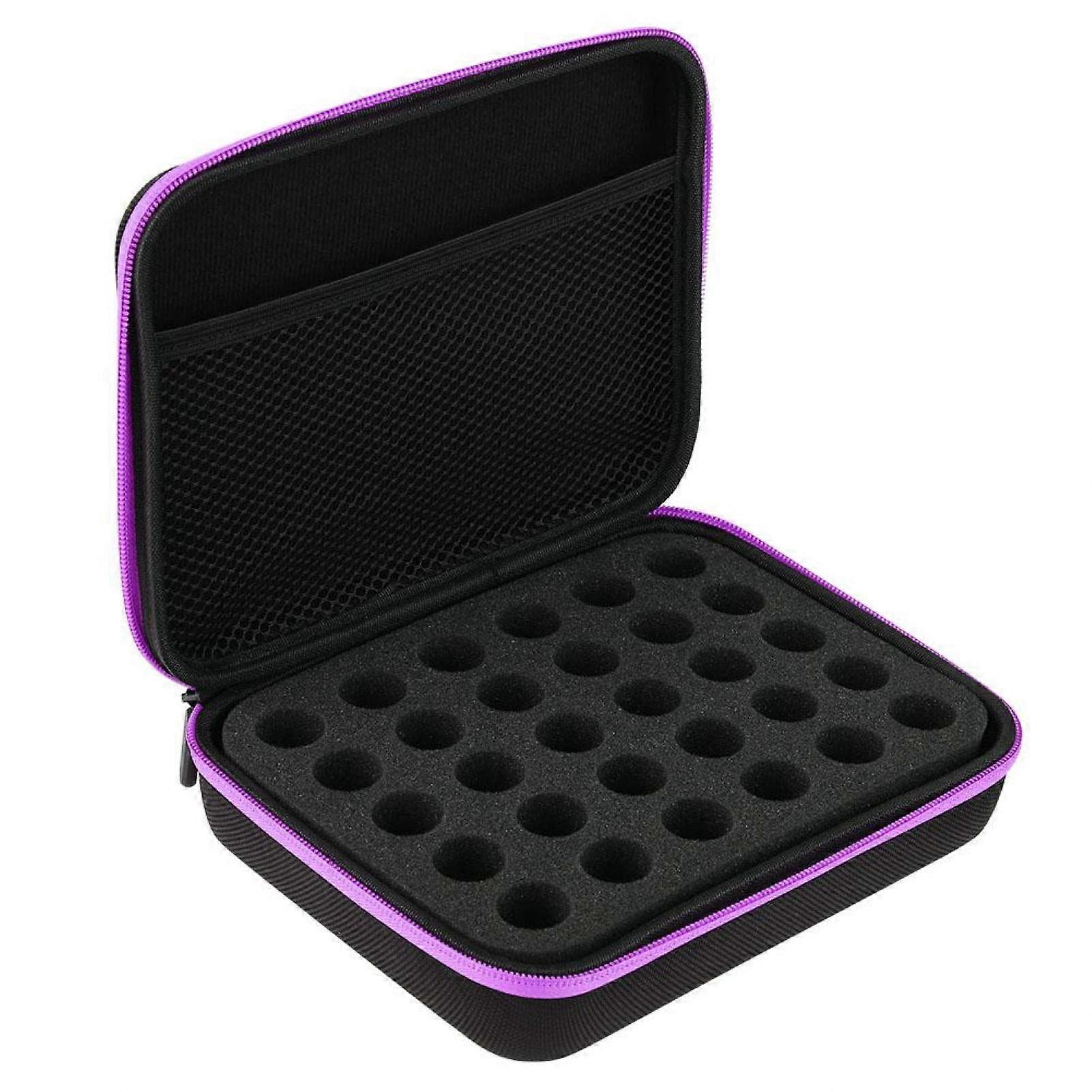 EVA Carrying Storage Box Holds 30 Bottles Travel Spa Oils Organizer