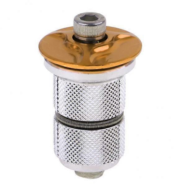 2xBike Headset Key Expander Compression Nut Bolt 1-1/8 Inch Golden