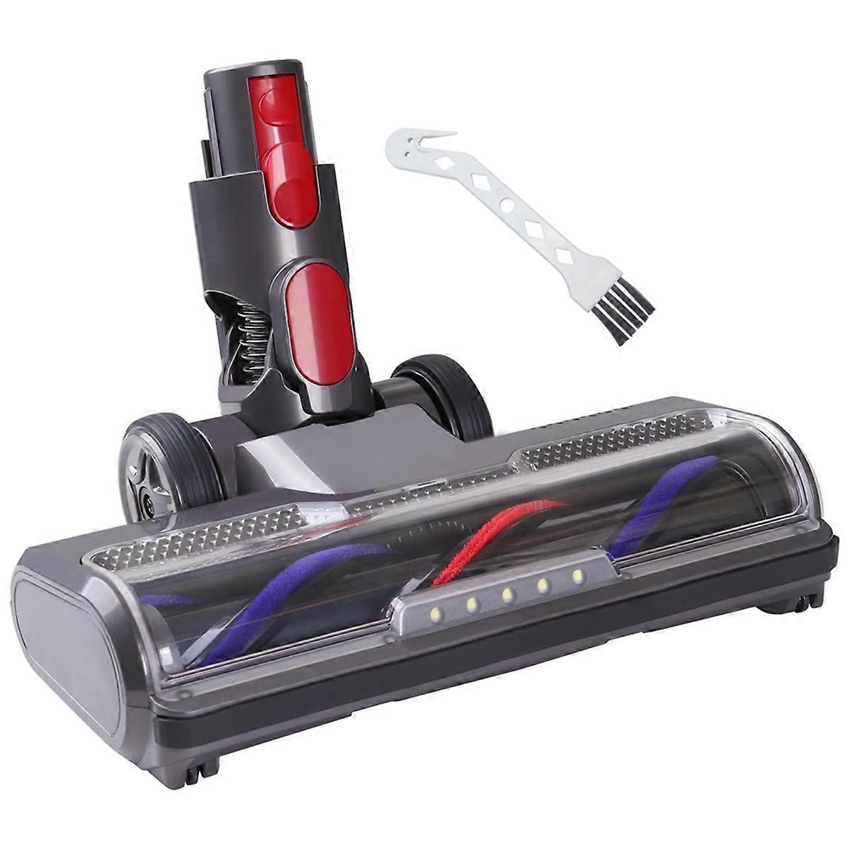 Brush Replacement for V7 V8 V10 V11 V15 Vacuum Cleaner Floor Nozzle with Front Lights for Hard Floo