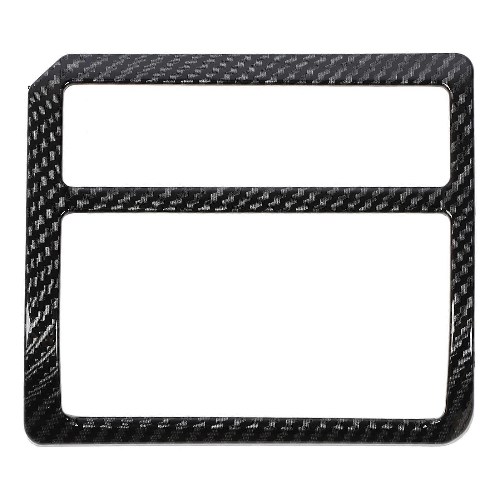 TKSE Car Headlight Switch Button Cover, Carbon Fiber Style Inner Headlamp Switch Button Decoration Cover Trim for Tacoma 2024