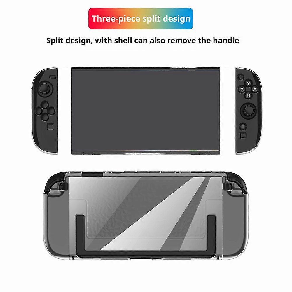 Easy to Classic Case Split Cover Diamond-patterned Switch2 Use Protective Suitable Reliable for TPU+PC Split