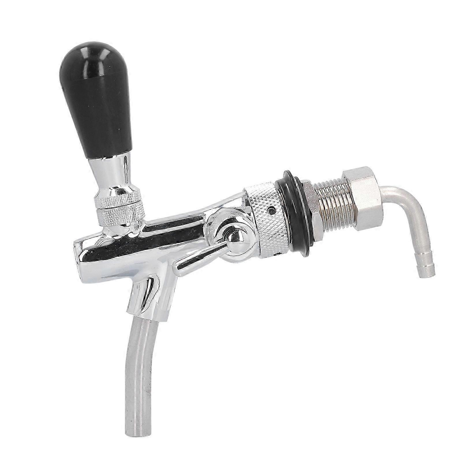 真鍮製ステンレス鋼調整可能ビールタップG5 / 8バーホテルレストラン用