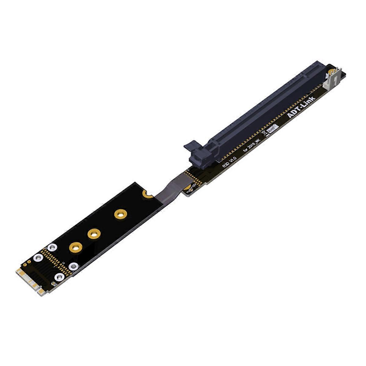 M.2 NVMe to PCI-E 4.0 X16 Extension Gen4 SATA Power Cable Umper Mining Cable GTX for AMD GPU Graphi