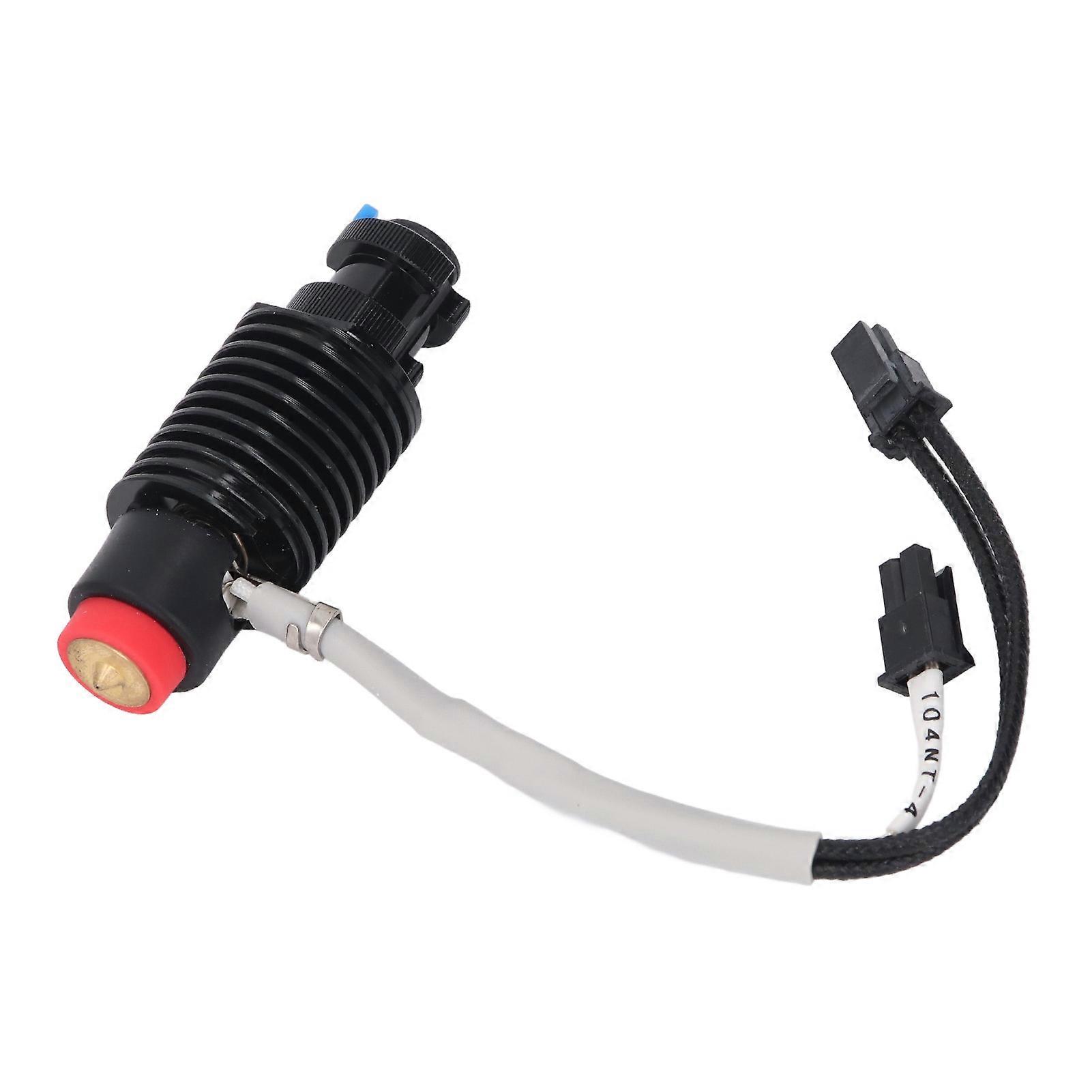 Ceramic Hot End Kit 1.75mm 24V 40W 3D Printer Heating Block Kit with 0.4mm 0.6mm Nozzles for Revo