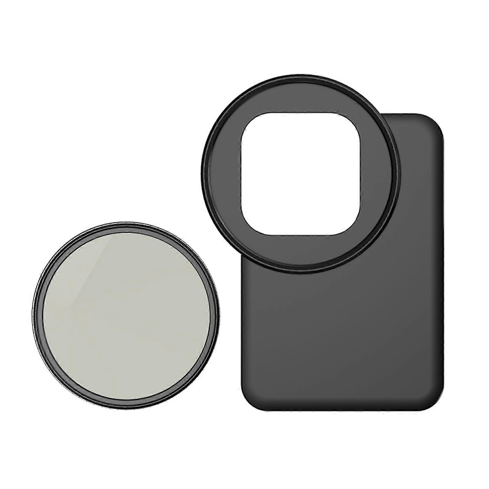 Magnetic 6.7" Phone Filter Mount with 67mm CPL Filter for iOS 15/14 Plus - Enhanced Imaging